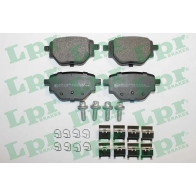 Тормозные колодки дисковые, комплект LPR Peugeot 2008 2 (U) Кроссовер 1.2 PureTech 100 101 л.с. 2019 – 2025 05P2175K G1YKO 74
