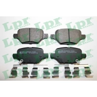 Тормозные колодки дисковые, комплект LPR 1 7KHUO Opel Mokka (X) 1 Кроссовер 1.6 CDTI 4x4 (_76) 110 л.с. 2018 – 2025 05P2177K