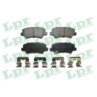 Тормозные колодки дисковые, комплект LPR Kia Picanto (JA) 3 Хэтчбек 1.2 MPI 84 л.с. 2020 – 2025 05P2182K UWLLL H