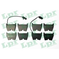 Тормозные колодки дисковые, комплект LPR 05P2214 Audi A4 (B7) 3 Кабриолет 4.2 Rs4 Quattro 420 л.с. 2006 – 2009 NF305 S