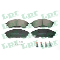 Тормозные колодки дисковые, комплект LPR EN6Q0O 7 05P2233 Ford Ranger 6 (T6, TKE) Пикап 2.0 EcoBlue 4x4 170 л.с. 2019 – 2025