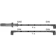 Высоковольтные провода зажигания, комплект