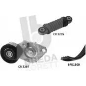 Поликлиновой ременный комплект BREDA LORETT KCA 0046 GEY38IW KCA0046 1714197