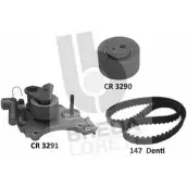 Комплект ремня ГРМ BREDA LORETT KCD 0763 9F98L2 KCD0763 1714759
