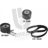 Комплект ремня ГРМ BREDA LORETT VK04W9U KCD0776 KCD 0776 1714772