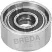Ролик ремня ГРМ, обводной, паразитный BREDA LORETT 1716167 QAX8J PDI1668 CR 1668