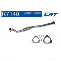 Выхлопная труба глушителя LRT r7140 4250193619381 Opel Astra (H) 3 Хэтчбек 1.9 CDTI (L48) 100 л.с. 2005 – 2010 O0X UF