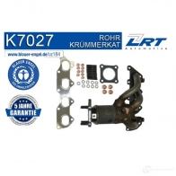 Катализатор коллектора LRT k7027 CM8AL F 4250193605872 Seat Ibiza (6K1) 2 Хэтчбек 1.4 16V 75 л.с. 2000 – 2002
