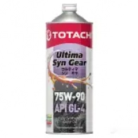 Трансмиссионное масло в мкпп, редуктор синтетическое G3501 TOTACHI SAE 75W-90 API GL-4, 1 л TOTACHI 1439755991 EBK NRH G3501