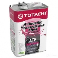 Трансмиссионное масло в акпп синтетическое 20604 TOTACHI ATF Dexron 3, 4 л