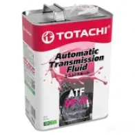 Трансмиссионное масло в акпп синтетическое 21004 TOTACHI ATF SP-4, 4 л TOTACHI J4G DYXB 1439756091 21004