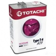 Трансмиссионное масло в акпп синтетическое 4562374691025 TOTACHI ATF T-4, 4 л TOTACHI 4562374691025 WH 52N3D 1436949772
