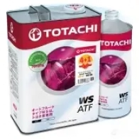 Трансмиссионное масло в акпп синтетическое A4562374691308 TOTACHI ATF WS, ATF AW-1, 5 л TOTACHI TVQX KKQ A4562374691308 1436949755