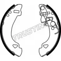 Тормозные колодки, комплект TRUSTING 6FE2J59 1747870 QO ES1H9 034.093