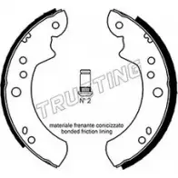Тормозные колодки, комплект TRUSTING 040.125 1747946 0EPIG W 3G6JR