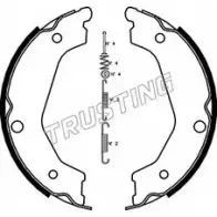 Тормозные колодки ручника, комплект TRUSTING 049.162K 1748116 20BZNY 5 XI9AN84