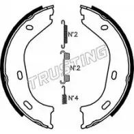 Тормозные колодки ручника, комплект TRUSTING 1748137 U9F ET 052.116K T58CP2