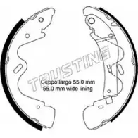 Тормозные колодки, комплект TRUSTING 067.193 LXC30 OU20 8 1748269