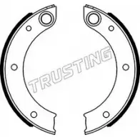 Тормозные колодки ручника, комплект TRUSTING R2DOU V ZI3ENZU 083.003 1748362