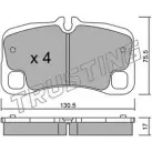 Тормозные колодки, дисковые, комплект TRUSTING 24454 1029.0 Porsche 911 (997) 4 Купе 3.6 Carrera 4 345 л.с. 2008 – 2012 2415 4