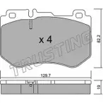 Тормозные колодки, дисковые, комплект TRUSTING Mercedes C-Class (C205) 4 Купе 2.1 C 220 d (2004) 163 л.с. 2015 – 2025 25 997 1042.0 L3KQT1