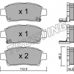 Тормозные колодки, дисковые, комплект TRUSTING Toyota Platz (XP10) 1 Седан 1.3 (NCP16) 86 л.с. 1999 – 2005 233 48 23349 301.0