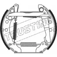 Тормозные колодки, дисковые, комплект TRUSTING 2 3593 23594 1749218 5000