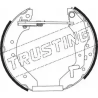 Тормозные колодки, комплект TRUSTING 1749341 8Y HJ1 KZ0OT 5291