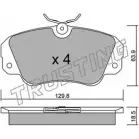 Тормозные колодки, дисковые, комплект TRUSTING 201 97 21368 554.0 Opel Omega (B) 2 Универсал 2.2 16V (F35) 144 л.с. 1999 – 2003