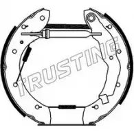 Тормозные колодки, комплект TRUSTING 6179 OS3XP 3E Renault Scenic (JA, FA) 1 Минивэн 1.6 102 л.с. 2001 – 2003 ENTTAU