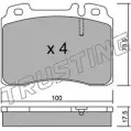 Тормозные колодки, дисковые, комплект TRUSTING 683.0 JRWD3 Mercedes C-Class (W202) 1 Седан 3.6 C 36 AMG (2028) 280 л.с. 1994 – 2000 211 53