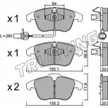 Тормозные колодки, дисковые, комплект TRUSTING 2470 5 691.2 Audi A5 (8TA) 1 Спортбек 2.0 Tfsi Quattro 230 л.с. 2015 – 2017 24706