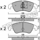 Тормозные колодки, дисковые, комплект TRUSTING TMQQX0 791.6 Ford Focus 2 Хэтчбек 2.5 RS 305 л.с. 2009 – 2011 2440 9
