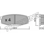 Тормозные колодки, дисковые, комплект TRUSTING Lexus LX (J200) 3 Внедорожник 4.6 460 (URJ202) 2012 – наст. время CXE3M 2465 3 838.0