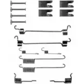 Ремкомплект колодок TRUSTING 1750408 9081 SU75LF H 5Y0SOX7