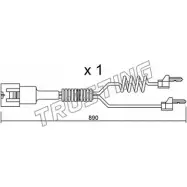 Датчик износа тормозных колодок TRUSTING FU1R NK 1753762 SU.103 AGGWH6K