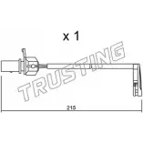 Датчик износа тормозных колодок TRUSTING KTKJWB SU.291 Audi A6 (C7) 4 Седан 3.0 Tdi Quattro 239 л.с. 2013 – 2018 3 7C1F