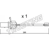 Датчик износа тормозных колодок TRUSTING 1753920 51 583PB OY1I8 SU.331