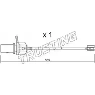 Датчик износа тормозных колодок TRUSTING HFP460X SU.332 1753921 2ISV YY
