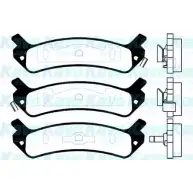 Тормозные колодки, дисковые, комплект KAVO PARTS BP-3009 DMP 6L 1757268 28O71UF