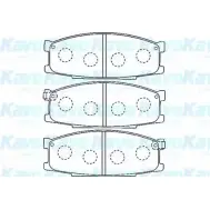 Тормозные колодки, дисковые, комплект KAVO PARTS BP-5537 Z E2FW 1757484 0AVAPHZ