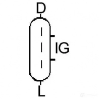 Генератор LUCAS ELECTRICAL CWB 4FK 205565 lra04005