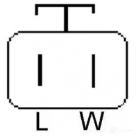 Генератор LUCAS ELECTRICAL 205902 5708279033068 lrb00487 R02 Q4F - Изображение 2