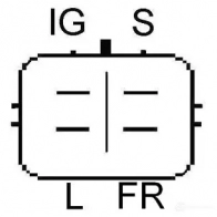 Генератор LUCAS ELECTRICAL lrb00513 205921 5708279035239 5J4 D3 - Изображение 2