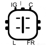 Генератор LUCAS ELECTRICAL H8QI7 87 5708279233833 lra03491 205101 - Изображение 2