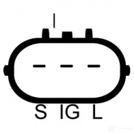 Генератор LUCAS ELECTRICAL 1C Z0V 5708279065908 lra02157 203958 - Изображение 2