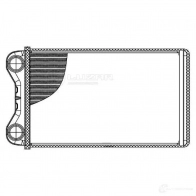 Радиатор отопителя для автомобилей Audi A4 (00-)/(04-) LUZAR T ZUXJM lrh1832 1440016248 - Изображение 3