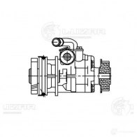 Насос ГУР для автомобилей VW Caravelle (03-)/Multivan (03-) 2.5D LUZAR lps1801 43F 6MA 1440016266 - Изображение 4