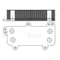 Радиатор масляный для автомобилей Transporter (03-)/Touareg (03-) 2.5D LUZAR 4680295076636 1424394607 loc1803 K2FN O - Изображение 2