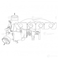Турбокомпрессор для а/м Skoda Octavia (04-)/VW Passat B6 (05-) 1.8T [BZB,CDAA] LUZAR K63T YX lat1848 1440016354 - Изображение 6